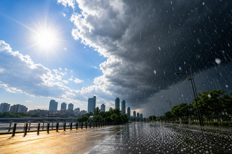 오늘 최고 31도 무더위…강원 등 일부 지역엔 우박 동반 소나기도 🌦️