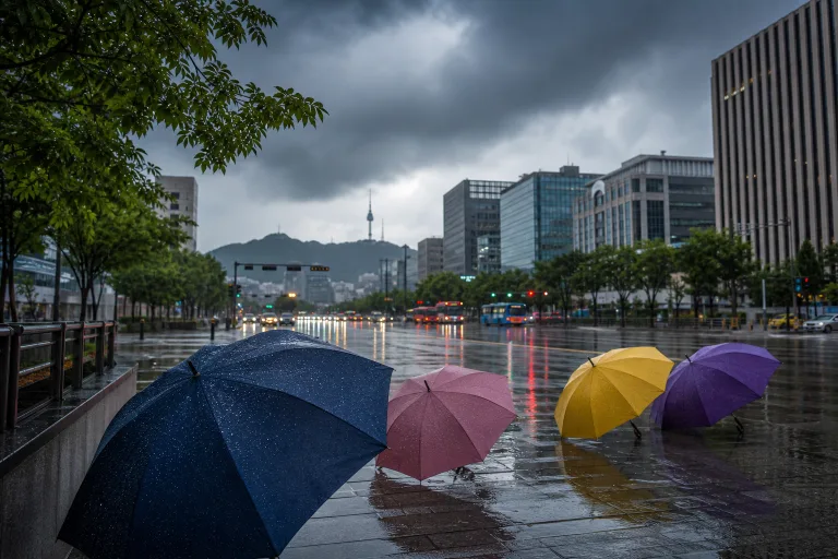 내일 전국 장맛비 예보 ☔ 우산 꼭 챙겨요!