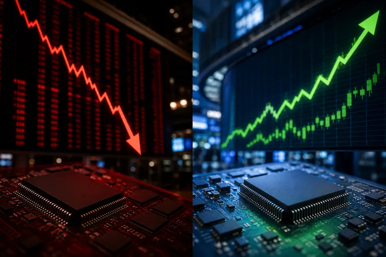 SK하이닉스 ADR 나스닥 흥행, 국내 본주는 왜 8% 떨어졌을까요